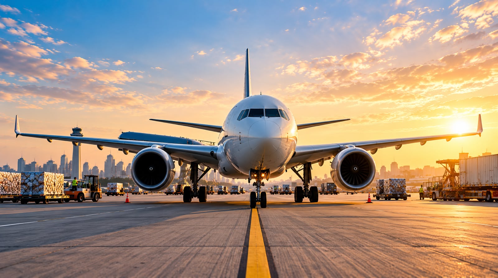 Air cargo plane